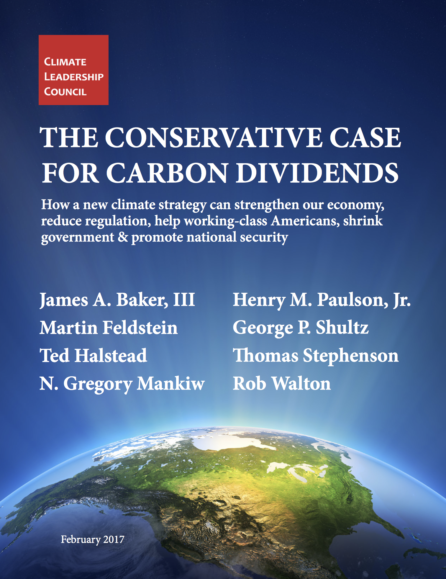 Cover: The Conservative Case for Carbon Dividends