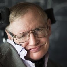 Stephen Hawking portrait