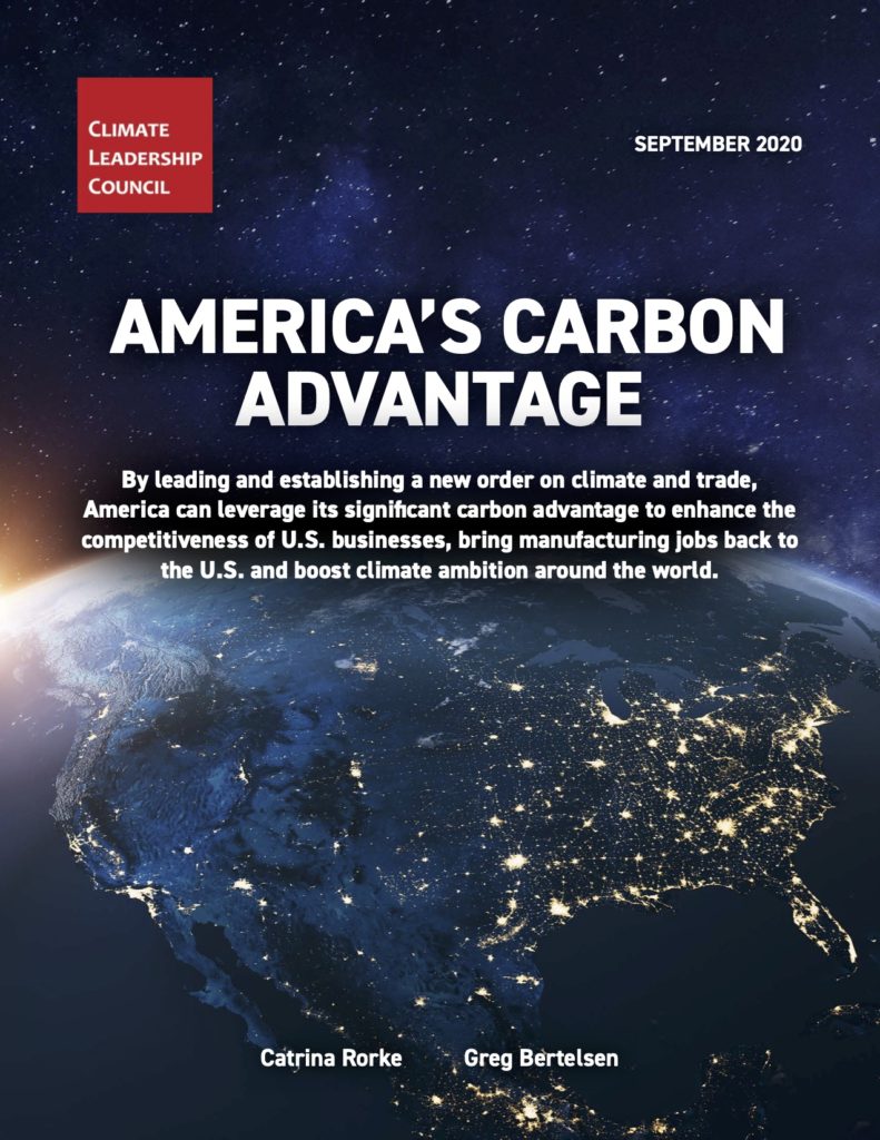 Space view of of North America at night